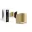 D'Lite Wall Light Vossem Gold | IP54 - Suitable for 1x GU10