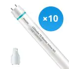 Multipack 10x Philips LED Tube T8 MASTER Value (EM/Mains) High Output 14W 2000lm - 830 Warm White | 120cm - Replaces 36W